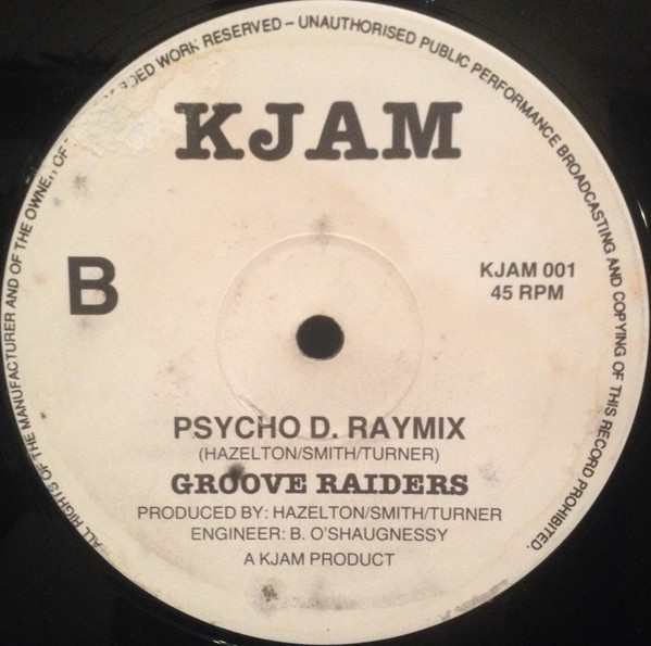 Psycho by Groove Raiders - 12", UK. 1991. Electronic/Breakbeat, Techno Very Good Plus (VG+) Generic - vinyl For Sale in Nottingham. - 2