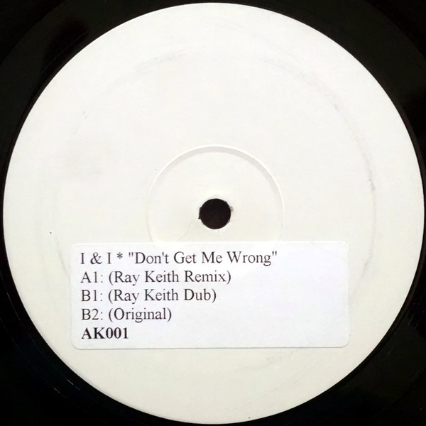 Don't Get Me Wrong by I & I* - 12", W/Lbl, Sti, UK. 2002. Electronic/Drum n Bass Near Mint (NM or M-) Generic vinyl Nottingham.