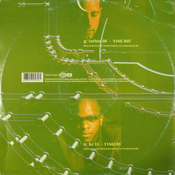 Formation 100 Part 4 by Influx UK / DJ SS - 12", UK. 2003. Electronic/Drum n Bass Very Good Plus (VG+) Very Good Plus (VG+) - vinyl For Sale in Nottingham. - 2