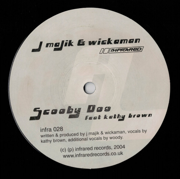 Scooby Doo / Spy Catcher by J Majik & Wickaman - 12", Single, UK. 2004. Electronic/Drum n Bass Very Good Plus (VG+) Very Good Plus (VG+) - vinyl For Sale in Nottingham. - 2
