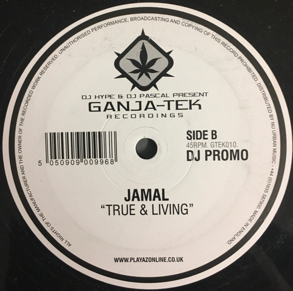 Splatter Patterns  / True & Living by Jamal (4) - 12", Promo, UK. 2009. Electronic/Drum n Bass Near Mint (NM or M-) Near Mint (NM or M-) - vinyl For Sale in Nottingham. - 2