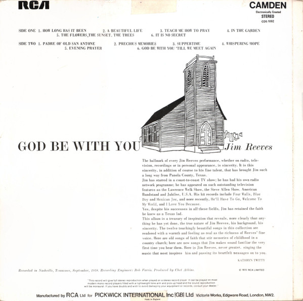 God Be With You