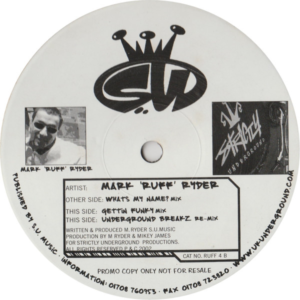Do It Now by Mark "Ruff" Ryder* - 12", Ltd, Promo, UK. 2003. Electronic/UK Garage, Breaks Very Good (VG) Generic - vinyl For Sale in Nottingham. - 2