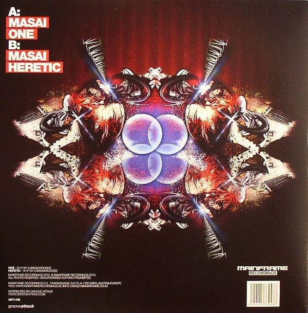 One / Heretic by Masai (4) - 12", Austria. 2010. Electronic/Drum n Bass Very Good Plus (VG+) Very Good (VG) - vinyl For Sale in Nottingham. - 2