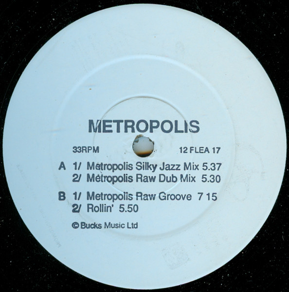 Metropolis by Metropolis (8) - 12", W/Lbl, Sta, UK. 1994. Electronic, Hip Hop, Funk / Soul/Breakbeat, Funk Near Mint (NM or M-) Generic vinyl Nottingham.