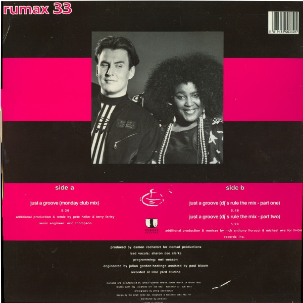 Just A Groove by Nomad - 12", UK. 1991. Electronic/House Near Mint (NM or M-) Near Mint (NM or M-) - vinyl For Sale in Nottingham. - 2