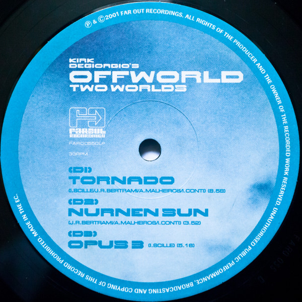 Two Worlds by Kirk Degiorgio's Offworld* - 2xLP, Album, UK. 2001. Electronic/IDM, Future Jazz Mint (M) Very Good Plus (VG+) - vinyl For Sale in Nottingham. - 6