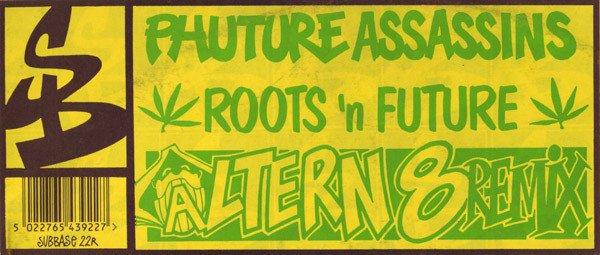 Roots 'N Future (Remixes) by Phuture Assassins - 12", UK. 1993. Electronic/Breakbeat, Hardcore, Jungle Very Good (VG) Generic - vinyl For Sale in Nottingham. - 4