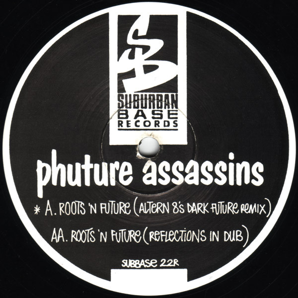 Roots 'N Future (Remixes) by Phuture Assassins - 12", UK. 1993. Electronic/Breakbeat, Hardcore, Jungle Very Good (VG) Generic - vinyl For Sale in Nottingham. - 2