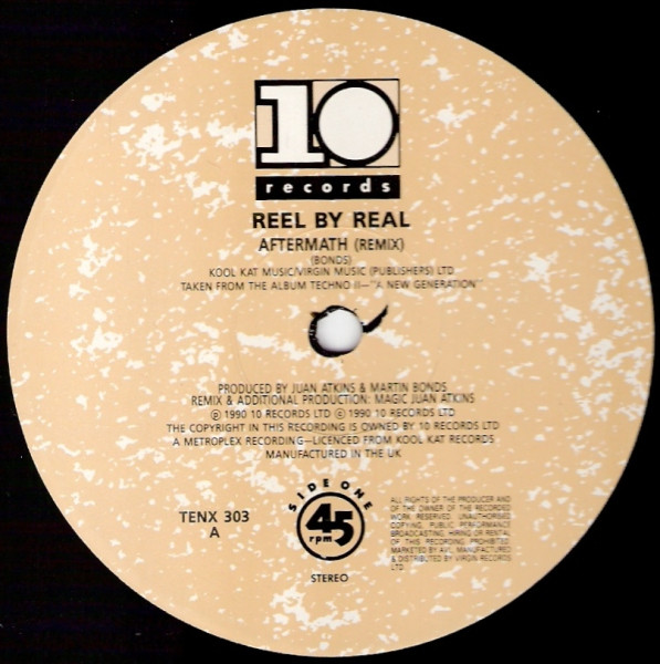 Aftermath (Remix) by Reel By Real - 12", UK. 1990. Electronic/Techno, Acid Very Good (VG) Very Good (VG) - vinyl For Sale in Nottingham. - 3