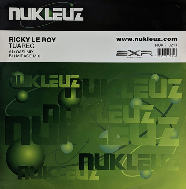 Tuareg by Ricky Le Roy - 12", UK. 2000. Electronic/Progressive Trance Very Good Plus (VG+) Very Good Plus (VG+) vinyl Nottingham.