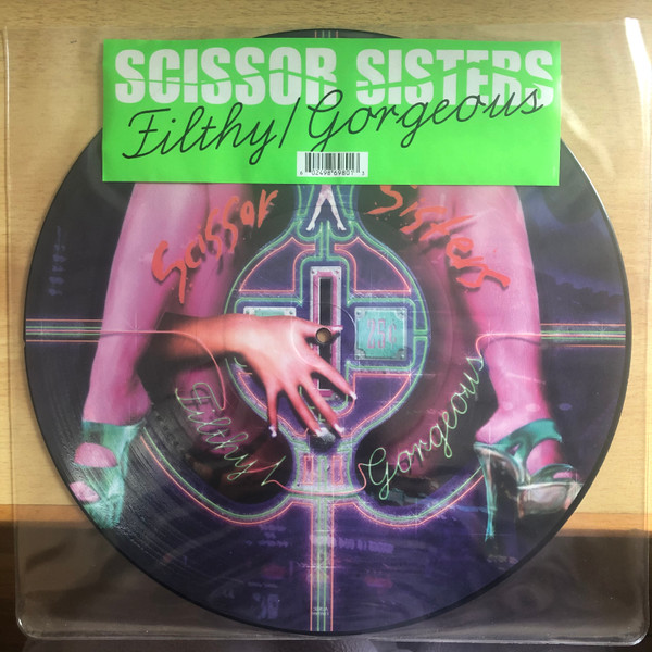 Filthy / Gorgeous by Scissor Sisters - 12", Pic, UK. 2005. Electronic/Electro, Disco Mint (M) Very Good Plus (VG+) vinyl Nottingham.
