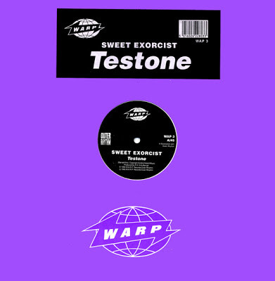 Testone by Sweet Exorcist - 12", UK. 1990. Electronic/House, Techno, Bleep Very Good Plus (VG+) Very Good (VG) vinyl Nottingham.