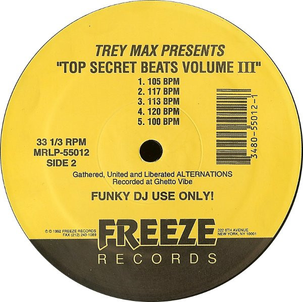 Top Secret Beats Volume III