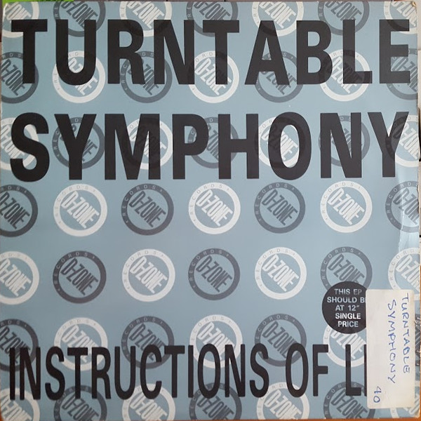Instructions Of Life by Turntable Symphony - 12", EP, UK. 1991. Electronic/Breakbeat, House, Hardcore Very Good Plus (VG+) Near Mint (NM or M-) vinyl Nottingham.
