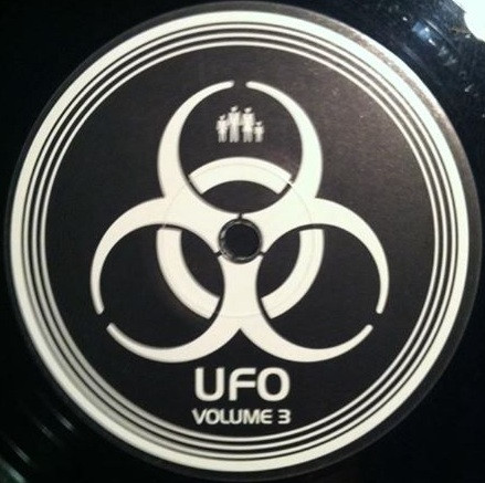 Volume 3 by UFO (7) - 12", UK. 1997. Electronic/Drum n Bass, Jungle Very Good Plus (VG+) Generic vinyl Nottingham.