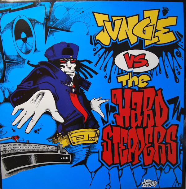 Jungle Massive 4 Vs The Hardsteppers DJ Sampler - Vol 2 by Various - 12", Ltd, Promo, UK. 1995. Electronic/Drum n Bass, Jungle Very Good Plus (VG+) Very Good (VG) vinyl Nottingham.
