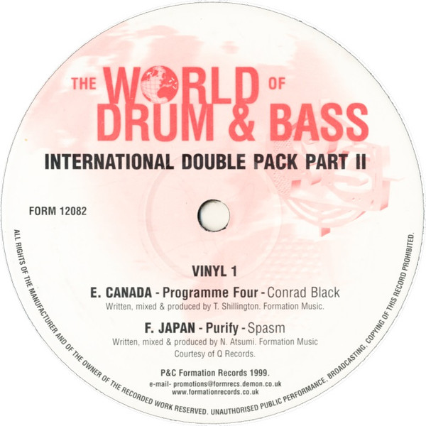 The World Of Drum And Bass Part II by Various - 2x12", UK. 1999. Electronic/Drum n Bass Mint (M) Mint (M) - vinyl For Sale in Nottingham. - 3