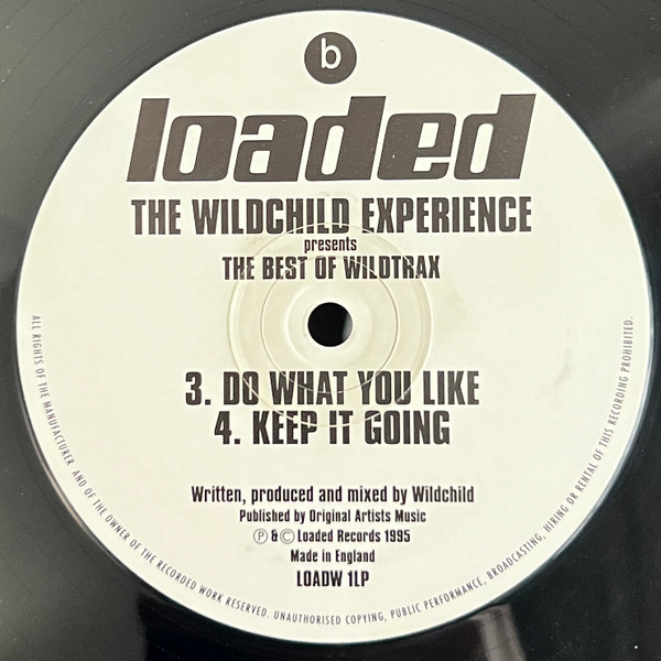 The Best Of Wildtrax by The Wildchild Experience* - 2xLP, Comp, Ltd, UK. 1995. Electronic/House, Garage House Near Mint (NM or M-) No Cover - vinyl For Sale in Nottingham. - 4