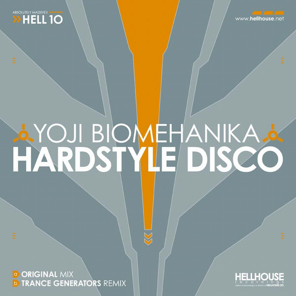 Hardstyle Disco by Yoji Biomehanika - 12", UK. 2003. Electronic/Hardstyle, Hard Trance Mint (M) Generic vinyl Nottingham.