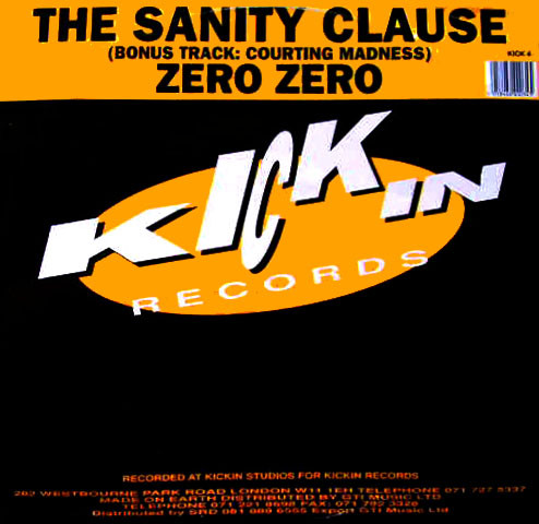 The Sanity Clause by Zero Zero - 12", UK. 1991. Electronic/Breakbeat, Hardcore, Techno Near Mint (NM or M-) Very Good (VG) - vinyl For Sale in Nottingham. - 2