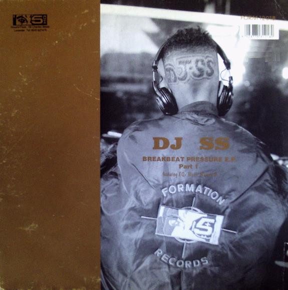 Breakbeat Pressure E.P. (Part 1) by DJ SS - 12", EP, UK. 1992. Electronic/Breakbeat, Hardcore Very Good (VG) Very Good Plus (VG+) vinyl Nottingham.