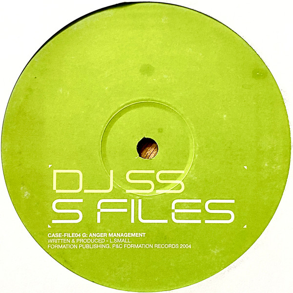 S Files (Case File 4) by DJ SS - 12", UK. 2004. Electronic/Drum n Bass Mint (M) Mint (M) - vinyl For Sale in Nottingham. - 2