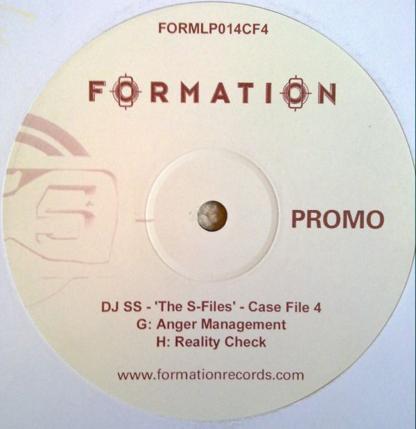 S Files (Case File 4) by DJ SS - 12", Promo, UK. 2004. Electronic/Drum n Bass Mint (M) Generic vinyl Nottingham.