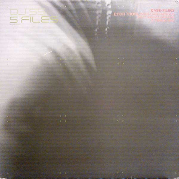 S Files (Case File 3) by DJ SS - 12", UK. 2004. Electronic/Drum n Bass Mint (M) Near Mint (NM or M-) vinyl Nottingham.