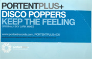 Keep The Feeling by Disco Poppers - 12", UK. 2002. Electronic/House Very Good Plus (VG+) Very Good Plus (VG+) - vinyl For Sale in Nottingham. - 2